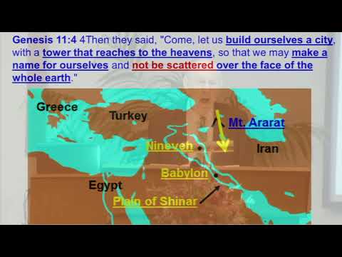 Nimrod’s Rebellion and the Tower of Babel - Genesis 11:1-9