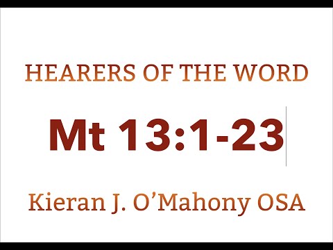 Sunday 15A (Matthew 13:1-23)