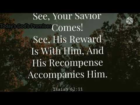 Today's God's Promises in telugu|Today's God's Promises in telugu|Isaiah 62:11