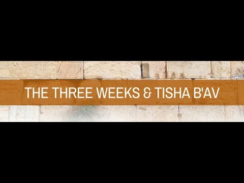 Tisha B'AV & 21 Days Isaiah 65:24- Jeremiah 16:2 skip 1215 & Genesis 17:14-24:27 Skip 553