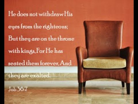 Daily Devotion: Job 36:7