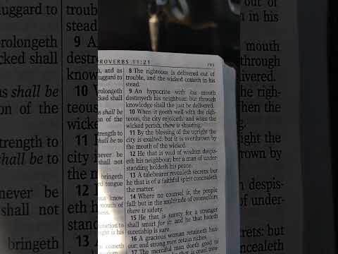 Don't do what the #hypocrites do Proverbs 11:8-11