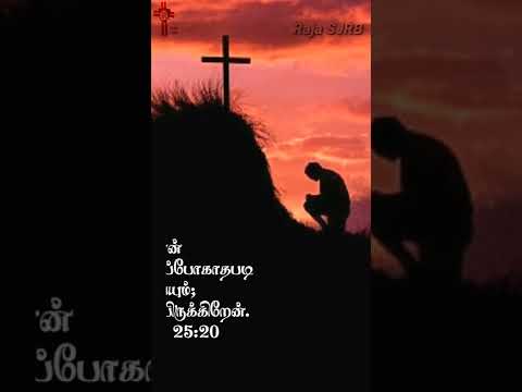 Today&#39;s Bible Verse ~ Psalms 25:20 ~ Raja SJRB