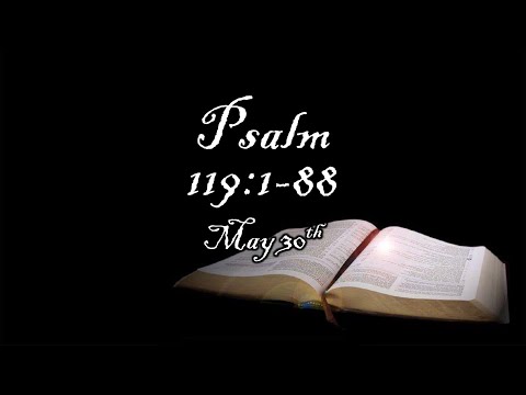 God’s Word, Part 1 (Psalm 119:1-88)