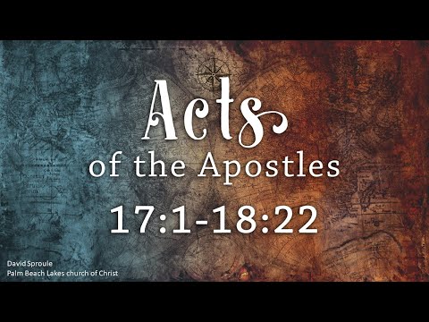 Acts 17:1-18:22