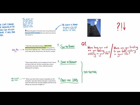 Bible study: Joshua 6:1-27