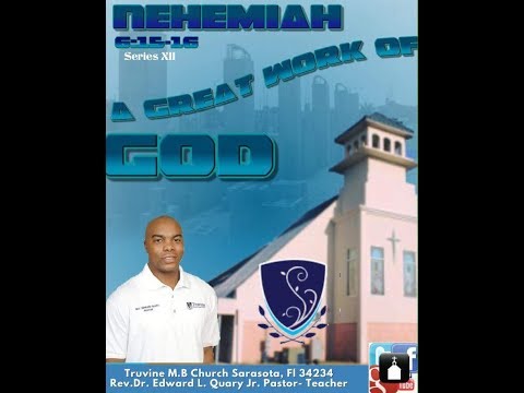 A Great Work of God: Nehemiah 6:15-16