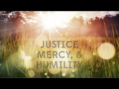 Justice, Mercy and Humility: Homelessness // Matthew 25:34-40