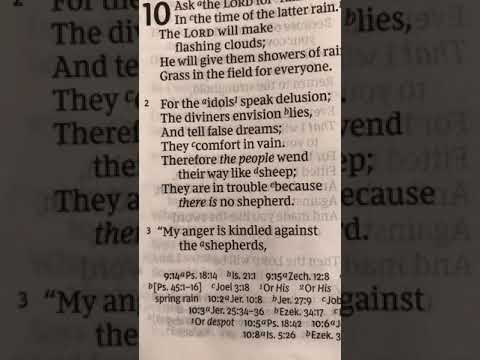 Zechariah 9:8 through 10:12