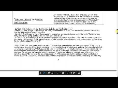 "Cast your burden....."    Psalm 55:1-23