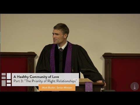 The Priority of Right Relationships - Matthew 5:21-26