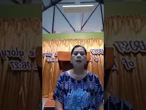 Colossians 1:15-17 - Morning Devotion DFC Bagong silang Jul. 25, 2019