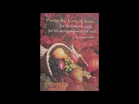 "T-H-A-N-K" Haggai 2:15 - 19