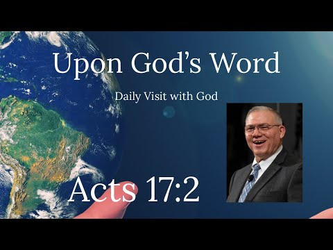 Acts 17:2, Learn This Well