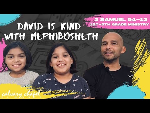 David is Kind to Mephibosheth - 2 Samuel 9:1-13 || 1st-6th Grade Study