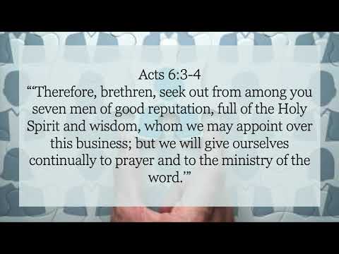 Acts 6:3-4 Functioning Together
