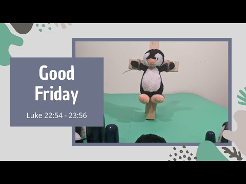 GOOD FRIDAY ANIMATION - Luke 22:54 - 23:56 - Arnold & Friends Bible Story Animation
