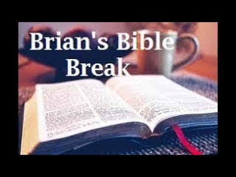 Brian's Bible Break December 14, 2021 ~ Psalm 89:14 - 18 NKJV