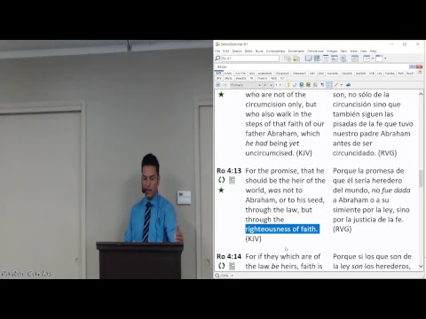 Sunday Service- Romans 4:9-13 Part 2 KJV