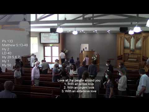 09.01.2022 ~ Br T Heys ~ LD 40 ~ Matthew 5:13-48 ~ Love all the people around you