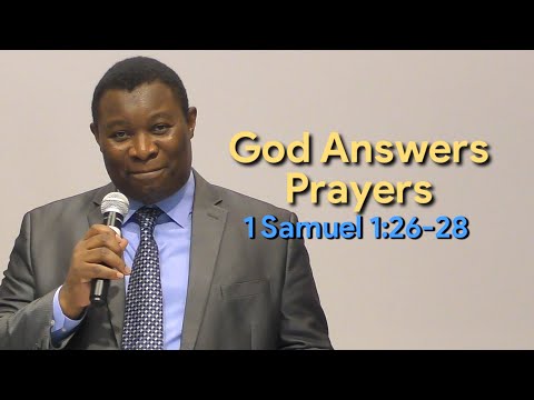 GOD Answers Prayers 1 Samuel 1:26-28 | Pastor Leopole Tandjong