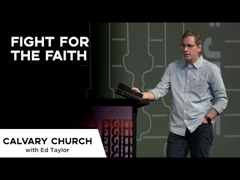 Fight For the Faith - Jude 1:1-4 - 6501
