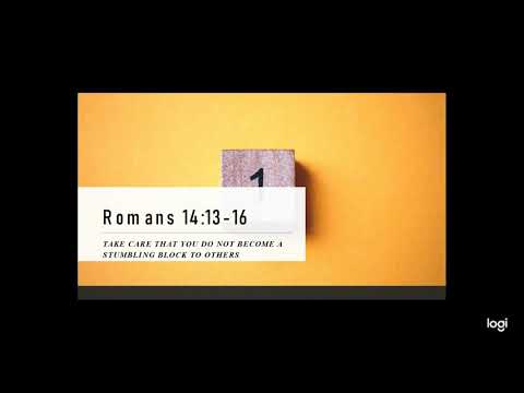 Romans 14:13-16