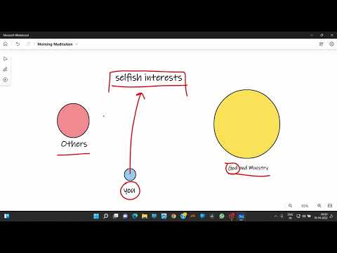 Selfish Interests - Luke 9:23 | Part 19 | Morning Meditation | 19-4-22