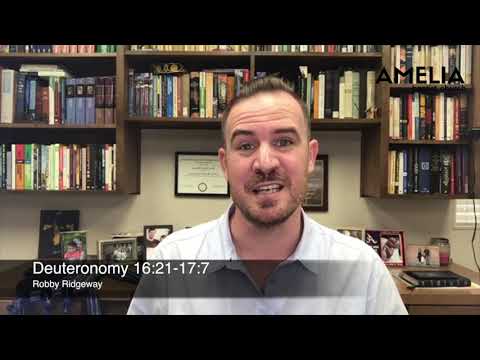 Devotional • Thursday 5.20.2021 • Deuteronomy 16:21-17:7