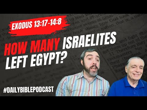Amount of Israelites that Left Egypt - Exodus 13:17 - 14:8