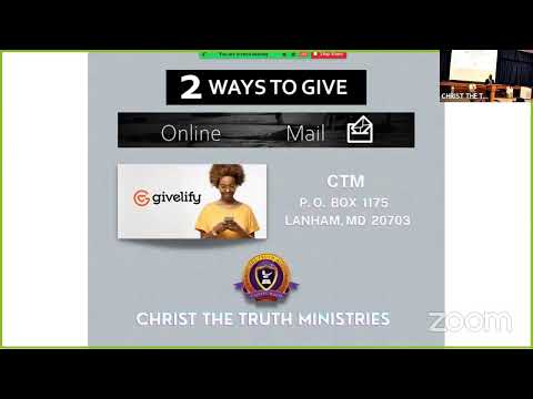 FIRST SUNDAY SERVICE (05/01/2022): "MY PARTNER IN GOD'S KINGDOM. "JOB 38 : 25 - 30 (NKJV).