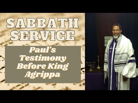 Paul's Testimony Before King Agrippa (Acts 26:9-18) [3/6/2021]