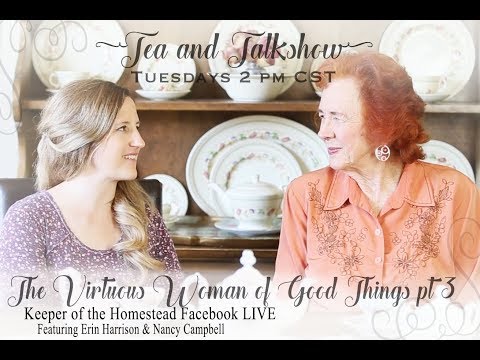 Proverbs 31:18 Pt3 Teaching Women Good things