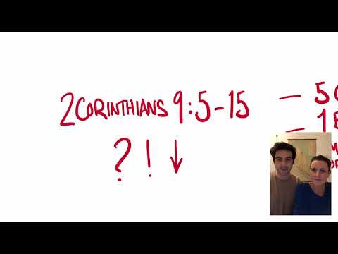 Bible Study: 2 Corinthians 9:5-15