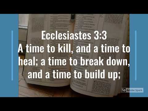 Bible Verse Ecclesiastes 3:1-5