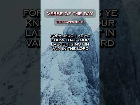VERSE OF THE DAY - 1 Corinthians 15:57,58 #BibleVerse #ChristianShorts #ScriptureOfTheDay #Scripture