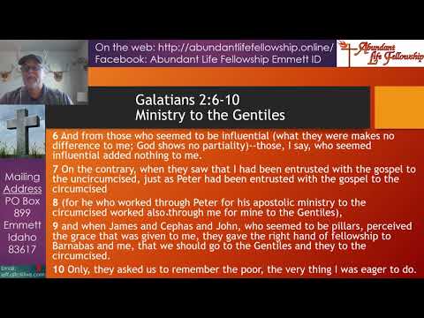 Fellowship with Peter, James and John - Romans 2:6-10