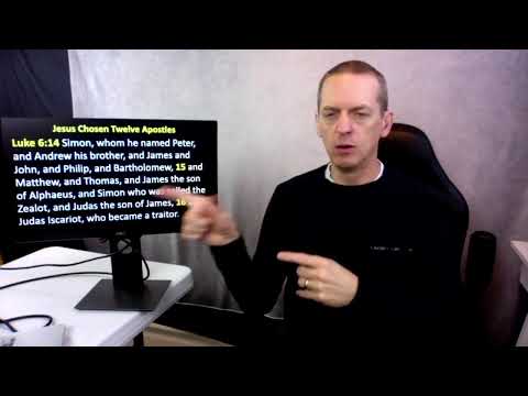 The Twelve Apostles Luke 6:12-16