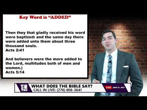 Acts 5:14 Answers Born in Sin, Infant Baptism, and Reaffirms Acts 2:38! - Caleb Robertson