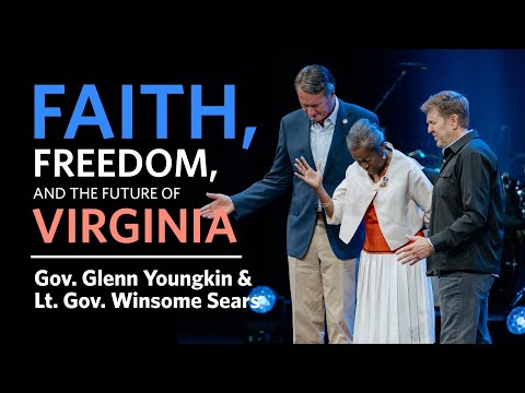 Faith, Freedom, and the Future of Virginia | Glenn Youngkin & Winsome Sears at Cornerstone Chapel