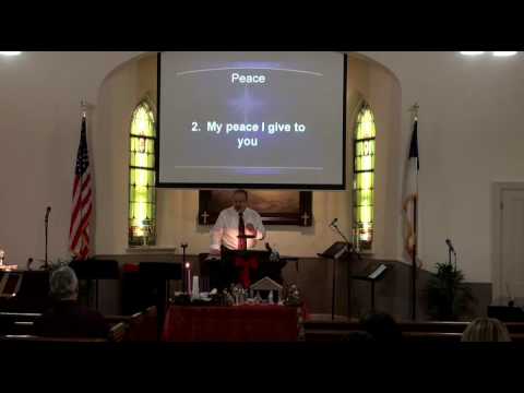 "I Give You Peace" - John 14:26-28