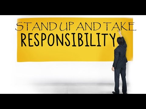 Stand up and Take Responsibility Judges 9:1-5,50-55