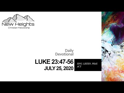 Luke 23:47-56 | The Witnesses Of Jesus | by John Canoy