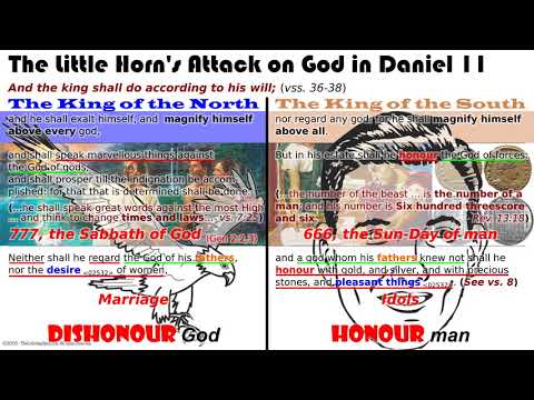 Structure of Daniel 11:36-38, part 2: Marriage, version 2018/05/25 05:07