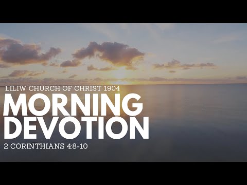 Stand Up (2 Corinthians 4:8-10)