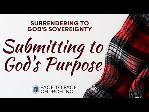 Tuesday Morning Devotion: Submitting to God's Purpose (Proverbs 19:21)