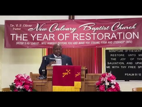 Rev. Terry DuPont-"Don't Lose Site Stay Focused On God" - Matthew 14:29-31