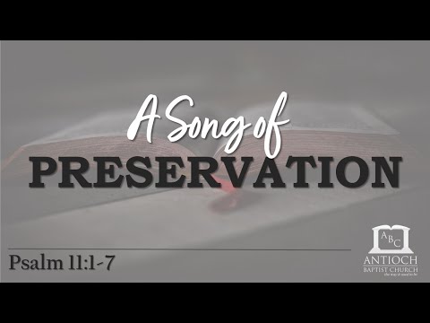 A Song of Preservation (Psalm 11:1-7)