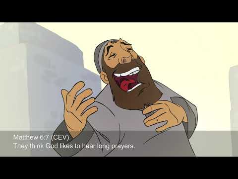 Jesus' simple teaching on prayer - Matthew 6:5-15