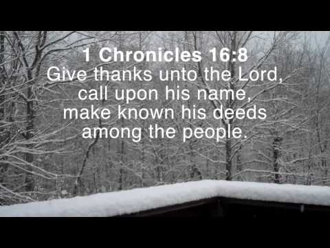 1 Chronicles 16:8 KJV Give Thanks
